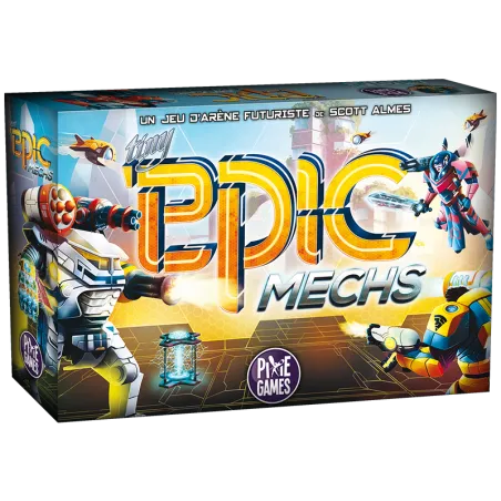 PixieGames Tiny Epic - Mechs + Cartes Correctives – vue 1 – Jeux de societe