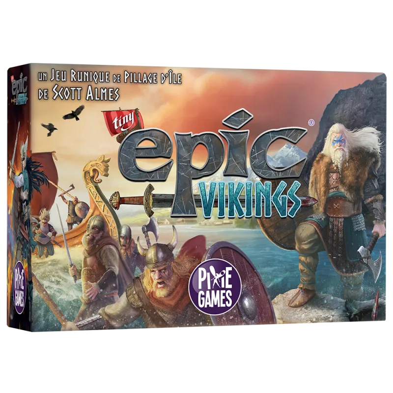 PixieGames Tiny Epic - Vikings – vue 1 – Jeux de societe