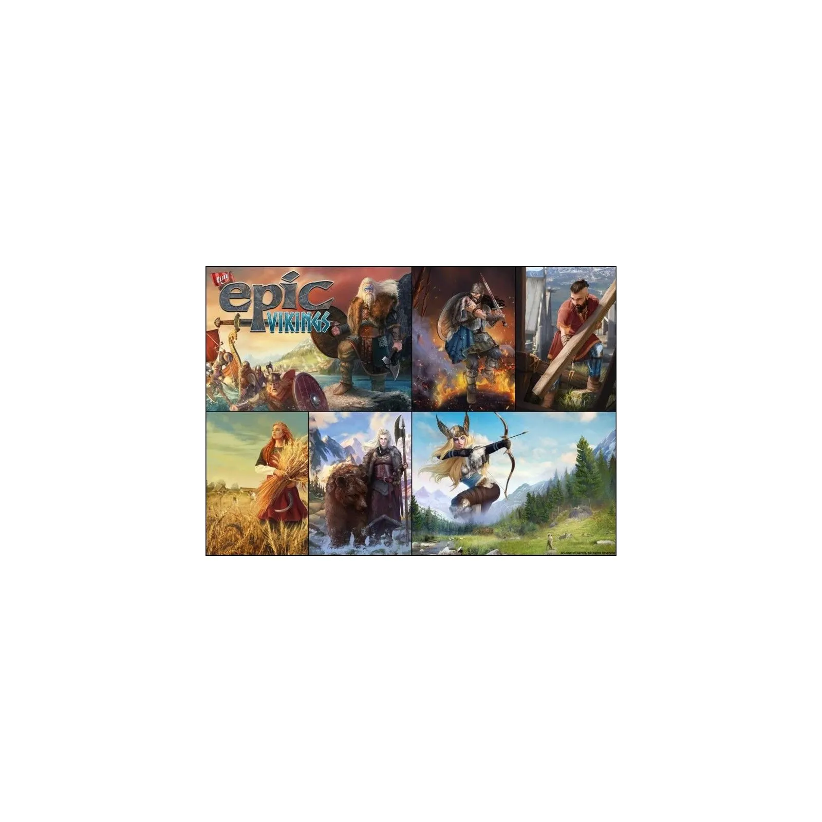 PixieGames Tiny Epic - Vikings – vue 5 – Jeux de societe