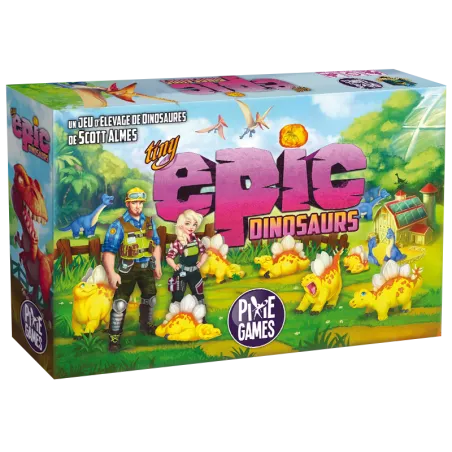 PixieGames Tiny Epic - Dinosaurs – vue 1 – Jeux de societe
