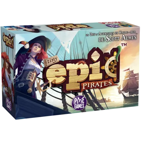 PixieGames Tiny Epic - Pirates – vue 1 – Jeux de societe
