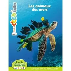 Milan Mes Docs à coller - Défis Nature Junior - Les animaux des mers – vue 1 – Activity Books