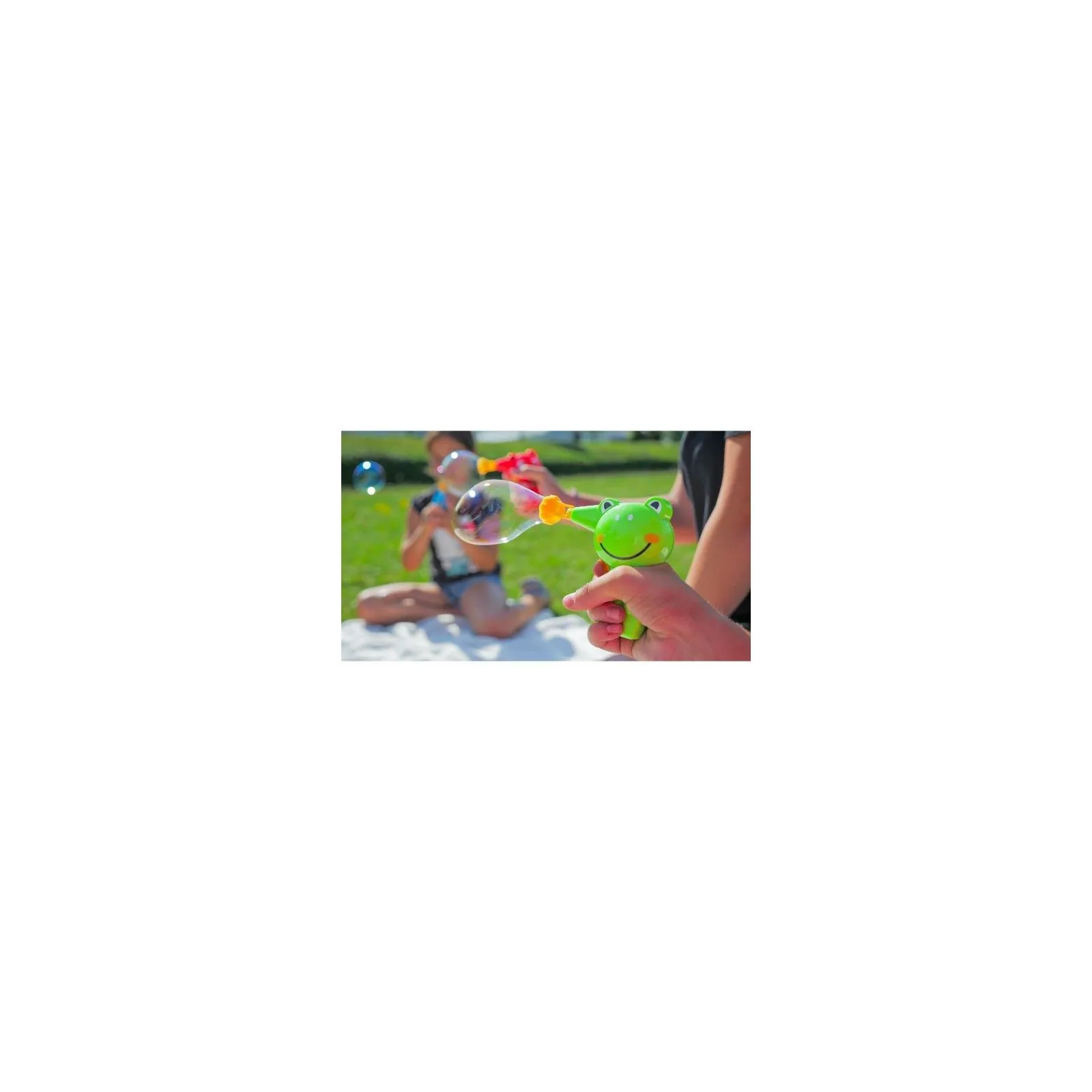 Pustefix Bubble-Gun - Grenouille – vue 8 – Les bulles