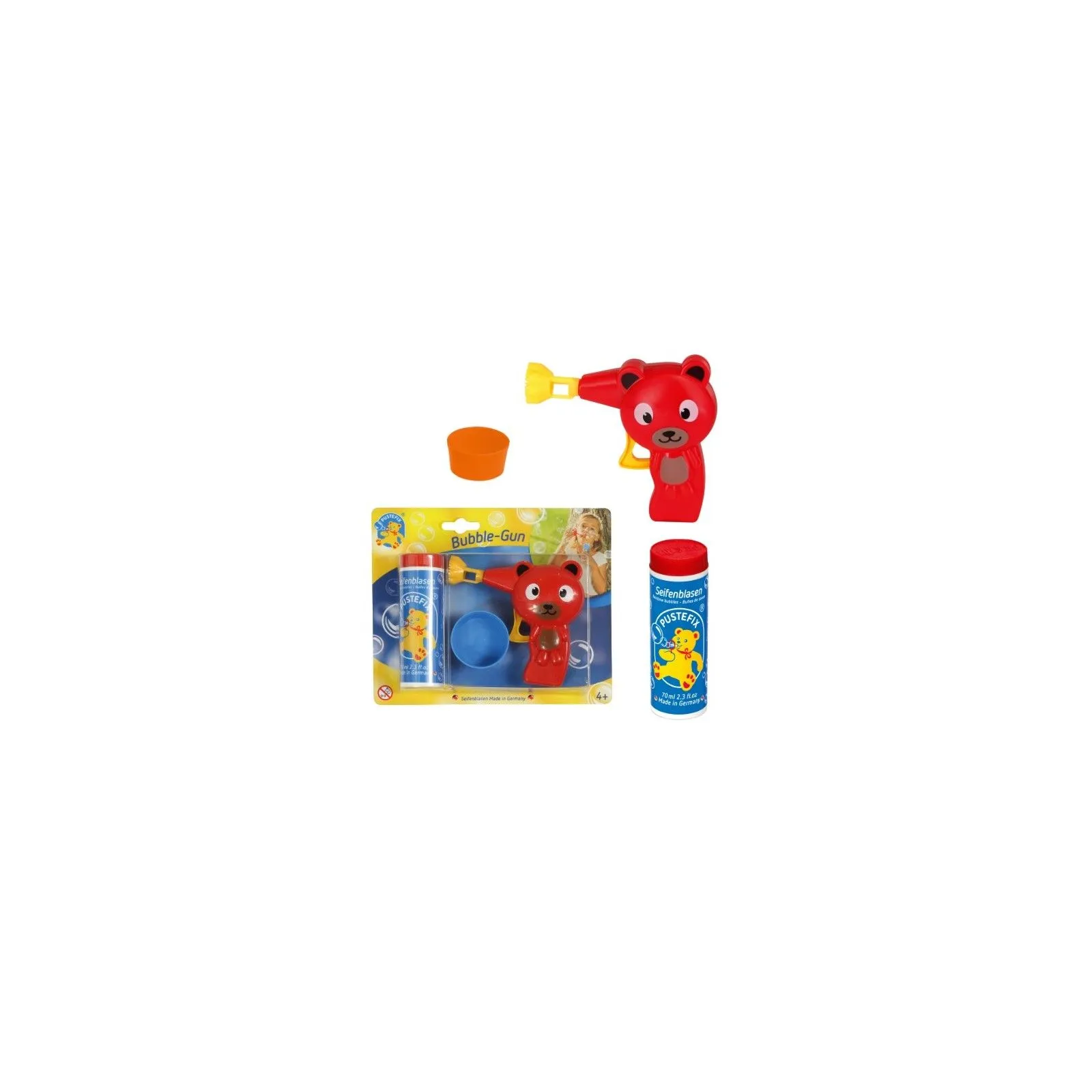 Pustefix Bubble-Gun - Bear – vue 1 – Bubbles