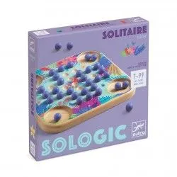 Djeco Sologic - Solitaire Classic – vue 1 – Jeux solo