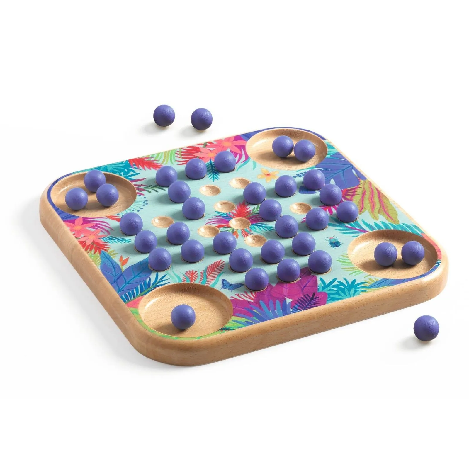 Djeco Sologic - Solitaire Classic – vue 2 – Jeux solo