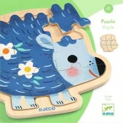 Djeco Puzzlo Kipic [9] – vue 6 – Puzzles en bois