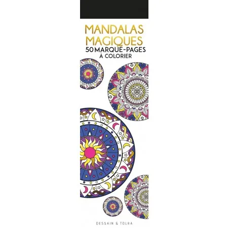  50 marque-pages - Mandalas magiques – vue 1 – Livres d'Activités
