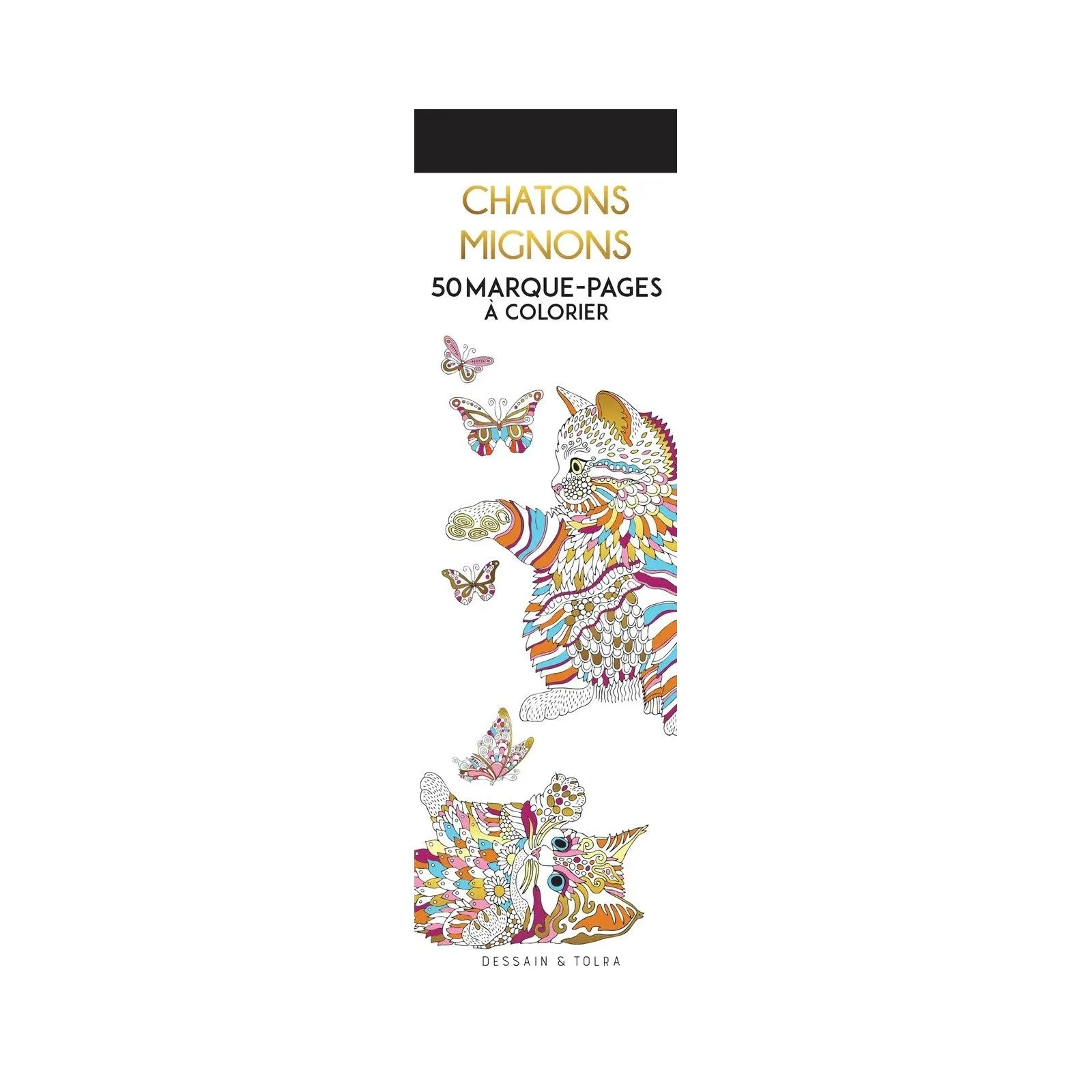  50 marque-pages - Chatons Mignons – vue 1 – Activity Books