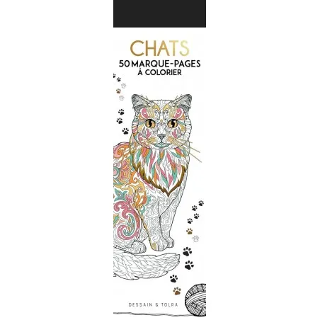  50 marque-pages - Chats – vue 1 – Activity Books