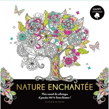  Happy coloriage Nature Enchantée – vue 1 – Activity Books