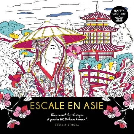  Happy coloriage Escale en Asie – vue 1 – Activity Books