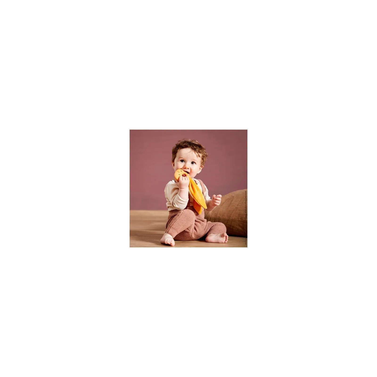 Kaloo My teething ring - ocher – vue 4 – Grab & Rattle