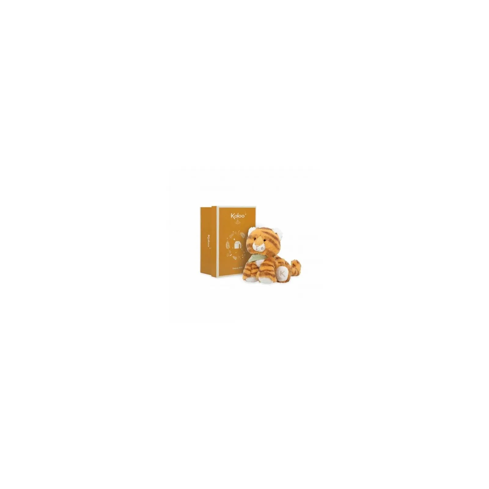 Kaloo Papaya Tiger Plush Toy – vue 1 – Peluches