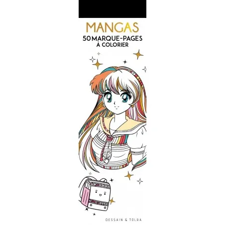  50 marque-pages - Mangas – vue 1 – Activity Books