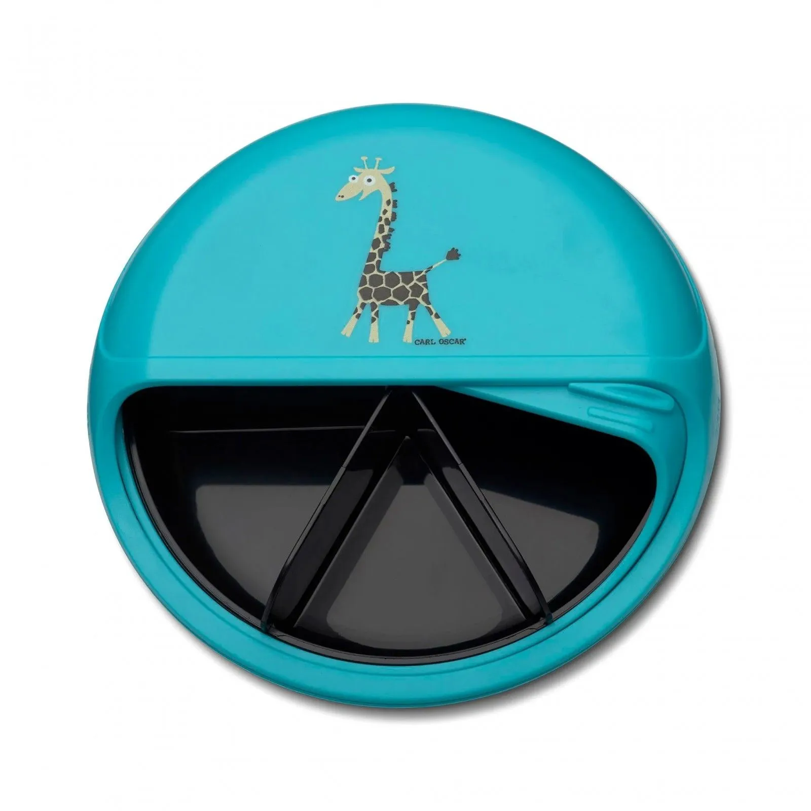 Carl Oscar SnackDISC - turquoise – vue 1 – Lunch box, fruit and snack
