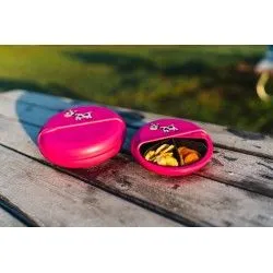Carl Oscar SnackDISC - purple – vue 3 – Lunch box, fruit and snack