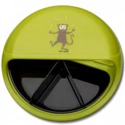 Carl Oscar SnackDISC - lime – vue 3 – Lunch box, fruit and snack