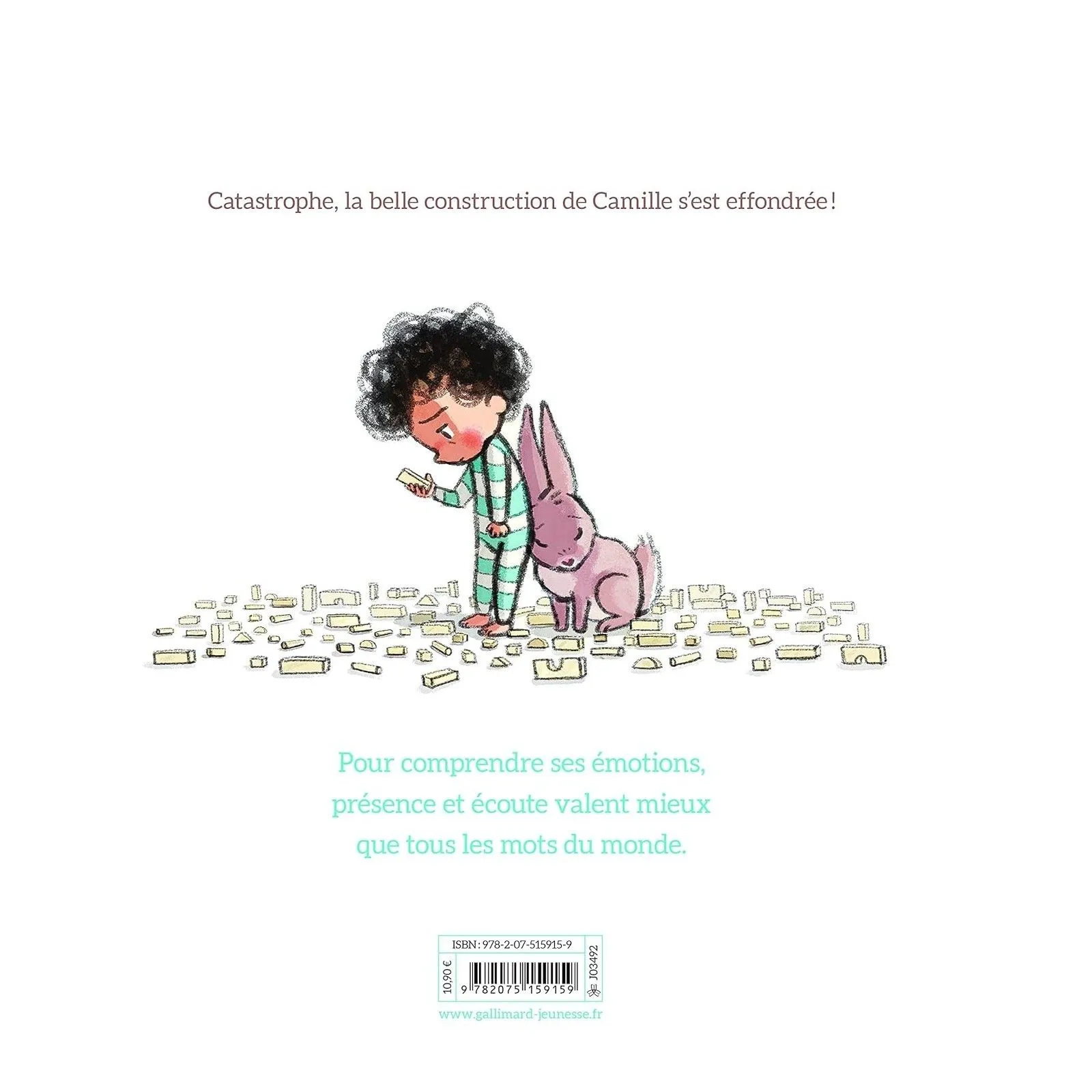 Gallimard Jeunesse Et le lapin m'a écouté – vue 2 – Books