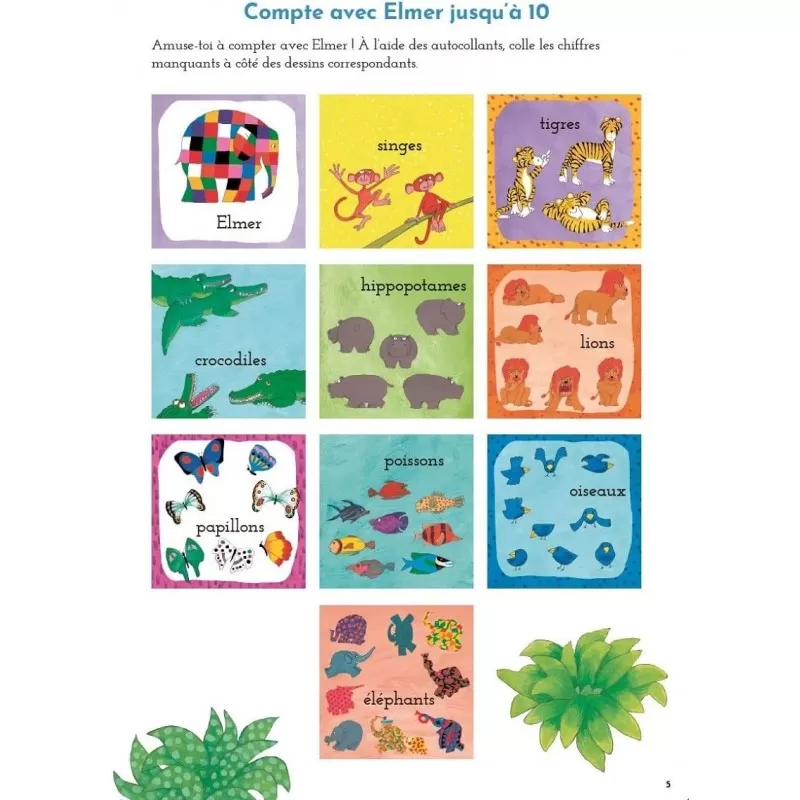 Kaleidoscope Mes activités avec Elmer – vue 4 – Activity Books