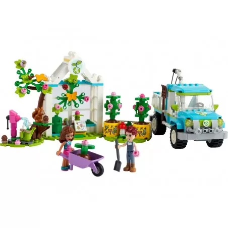 Lego [Friends] Le camion planteur d’arbres – vue 1 – Lego et Duplo