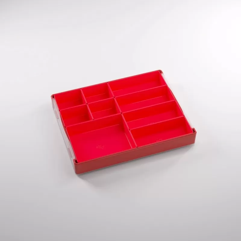 Gamegenic Gamegenic - Token Silo Convertible - rouge – vue 2 – Dés, sacs et autres accessoires