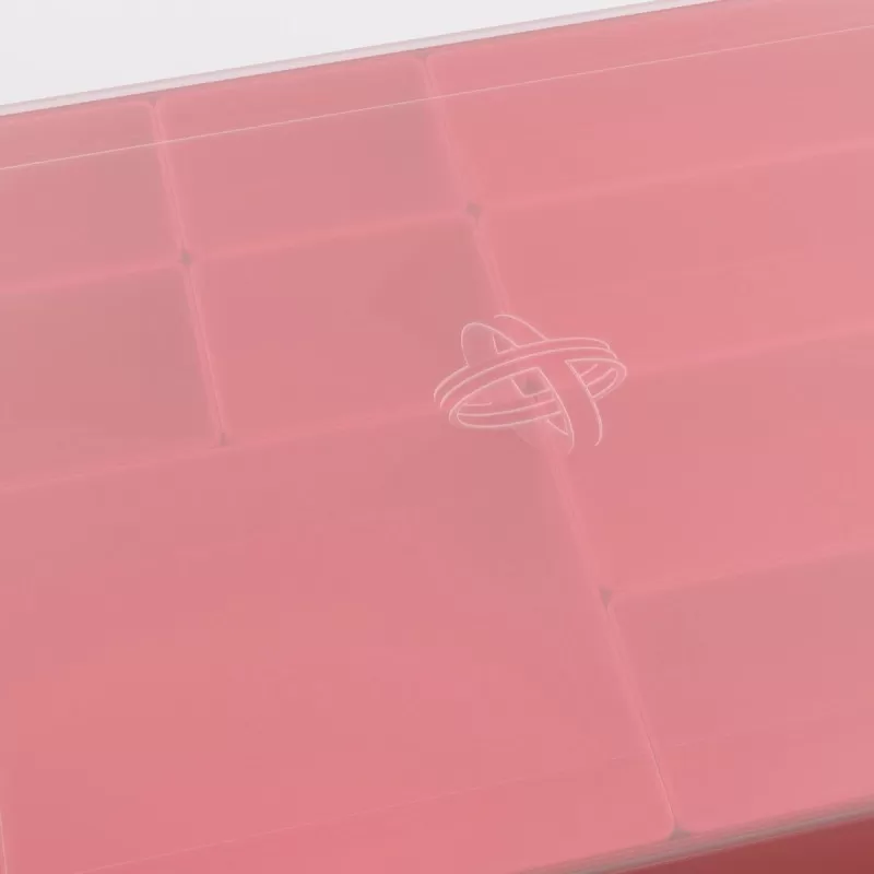 Gamegenic Gamegenic - Token Silo Convertible - rouge – vue 7 – Dés, sacs et autres accessoires