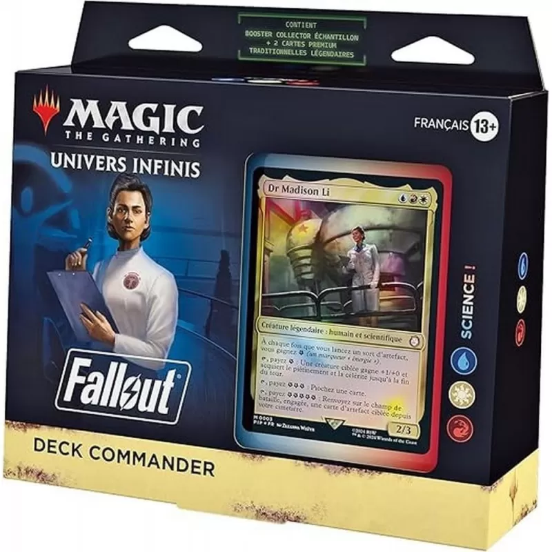 Wizards Of The Coast MTG - Fallout - Deck Commander - Science! – vue 1 – Magic, Pokemon, ...