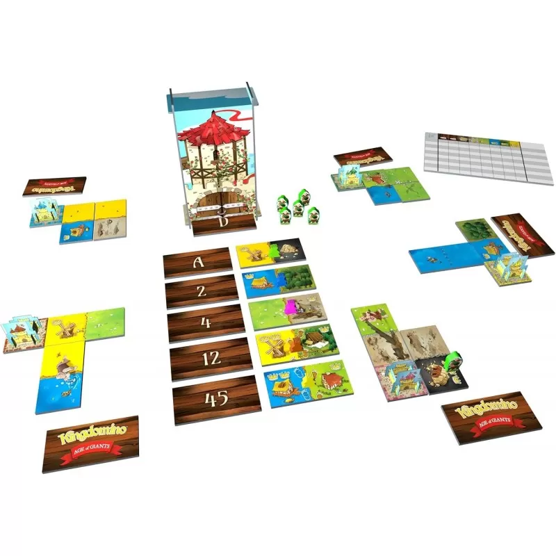 Blue Orange Kingdomino - Age of Giants – vue 2 – Jeux de societe