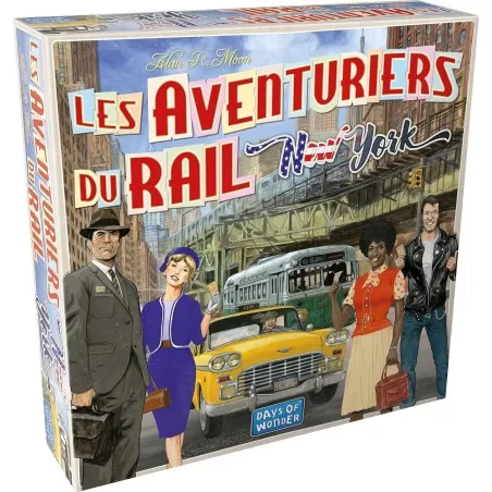 Days of Wonder Ticket to Ride - New York – vue 1 – Board Games