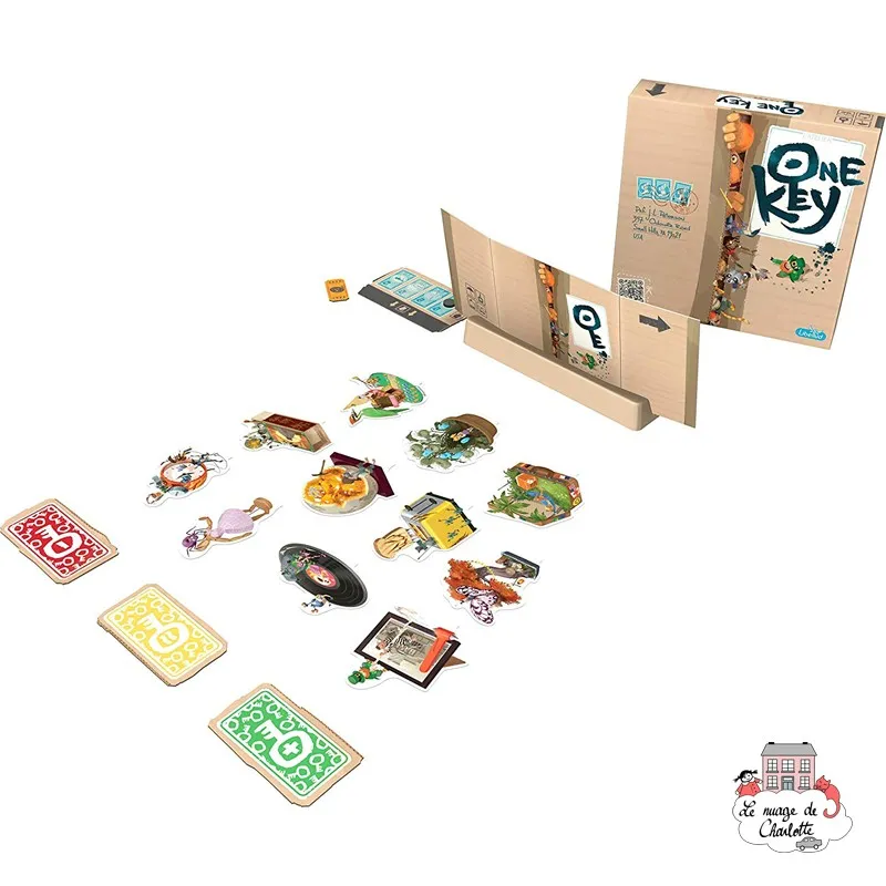 One Key - LIB-930108 - Libellud - Board Games - Le Nuage de Charlotte