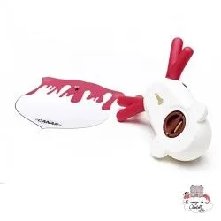 Canar Wall Banker white & red - REC-DHI0011 - Dhink - Money Box - Le Nuage de Charlotte