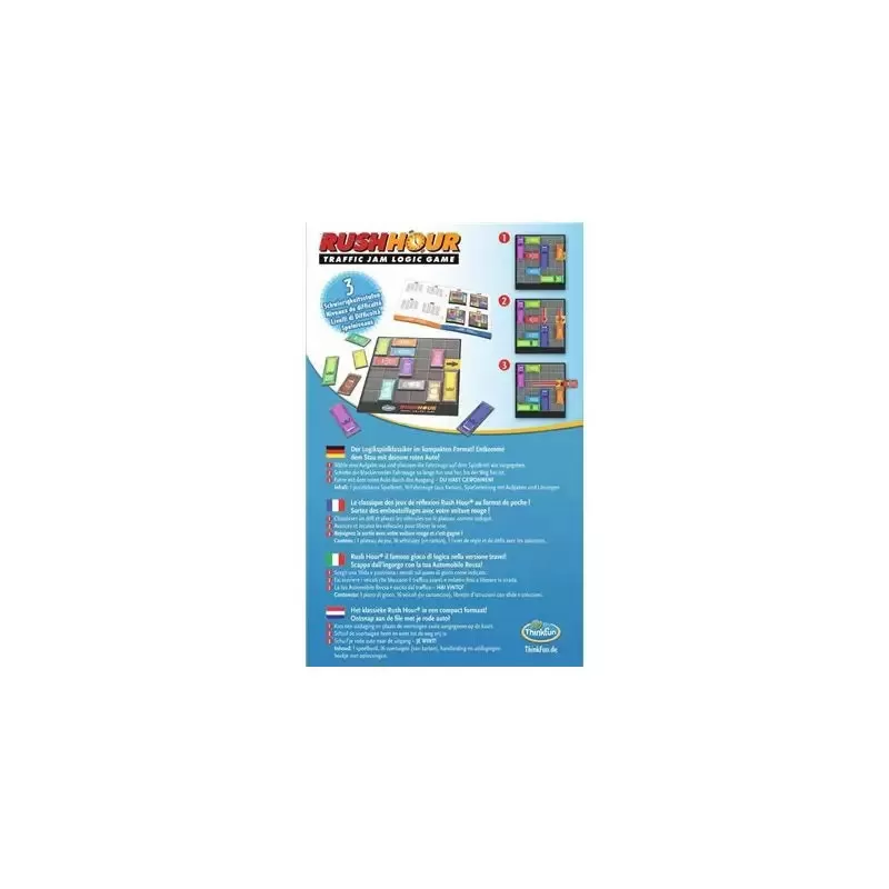 ThinkFun Rush hour - Format de Poche – vue 2 – Jeux solo