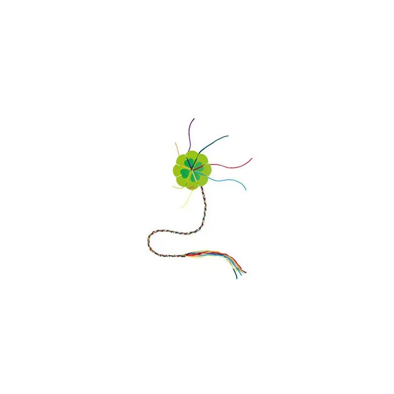 Goki Trèfle à tricoter – vue 1 – Jeux à enfiler et à lacer