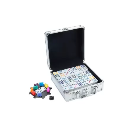 Engelhart Coffret Domino double 12 Train Mexicain – vue 1 – Jeux de societe
