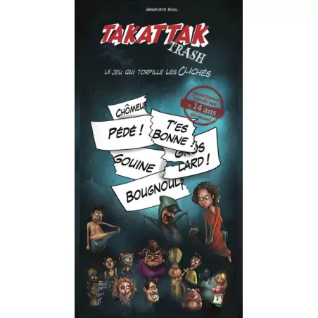 Si trouille Takattak trash – vue 1 – Jeux de societe