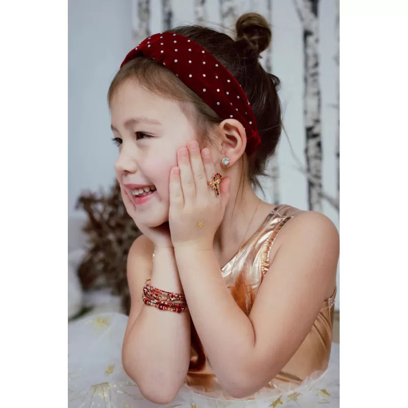 Great Pretenders Ensemble de bagues de Noël All Aglow – vue 1 – Bijoux