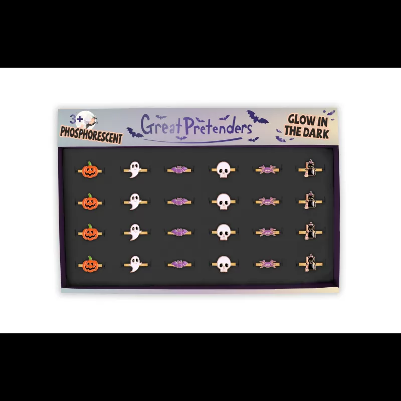 Great Pretenders Bague Halloween - Brille dans la nuit – vue 1 – Bijoux