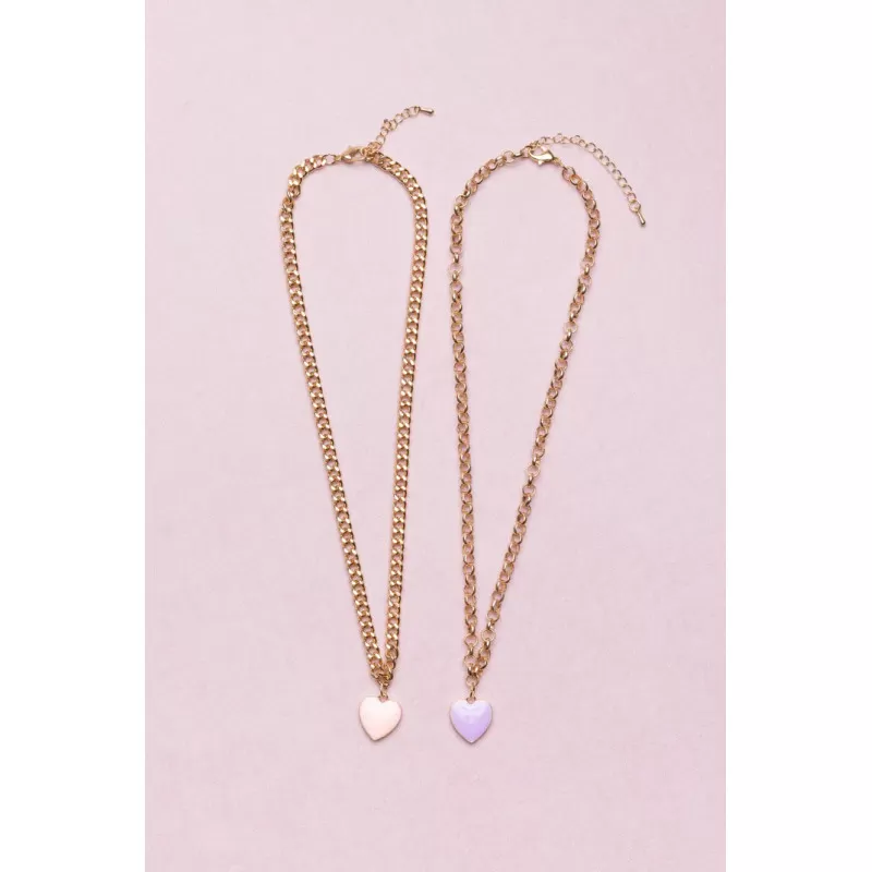 Great Pretenders Collier en chaîne épaisse avec cœur – vue 1 – Bijoux