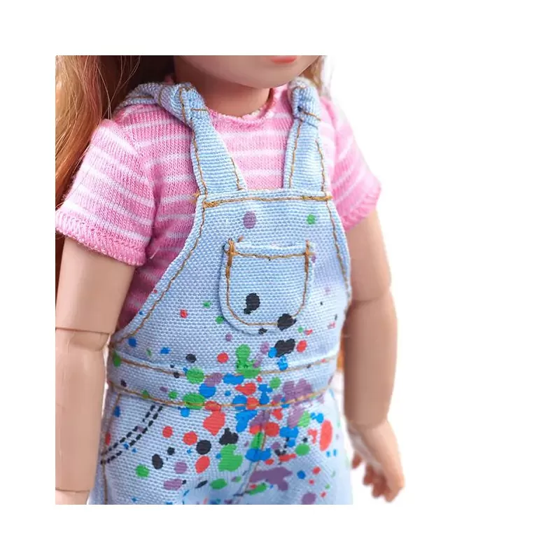 Hape Chloe a Gifted Painter - Doll Set – vue 3 – Kruselings