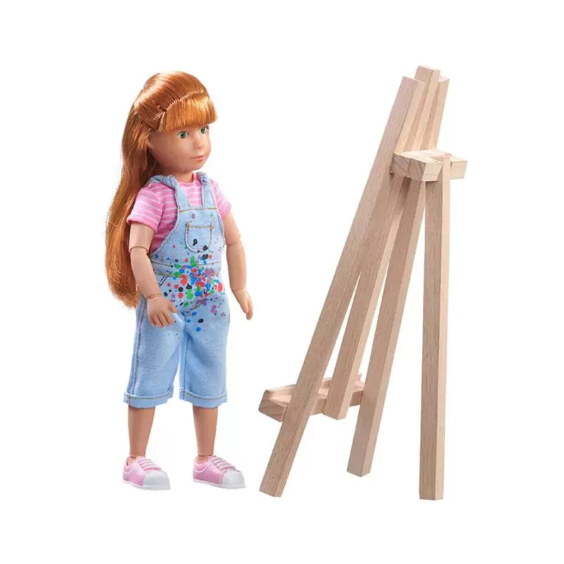 Hape Chloe a Gifted Painter - Doll Set – vue 4 – Kruselings