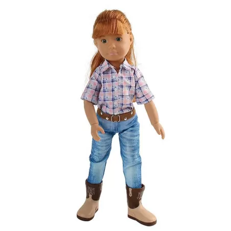 Hape Chloe Riding Cowgirl - Doll Set – vue 1 – Kruselings