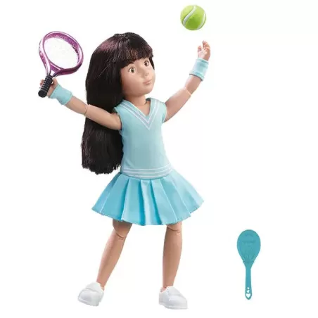 Hape Luna Tennis Practice - Doll Set – vue 1 – Kruselings