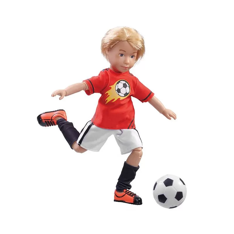 Hape Michael Soccer Ace - Doll Set – vue 2 – Kruselings