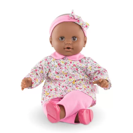 Corolle Mon grand poupon Lilou - blouse fleurie – vue 1 – Poupées Corolle