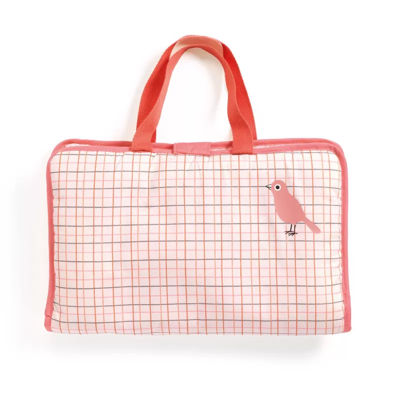 Djeco Poméa - Sac à langer Pink Peak – vue 3 – Accessoires pour poupées