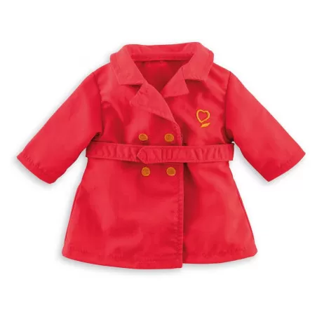 Corolle Trench rouge pour poupée "ma Corolle" – vue 1 – Vêtements poupées Corolle