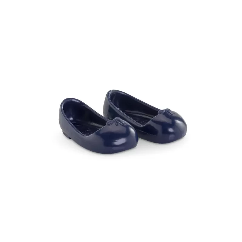 Corolle Navy Blue Ballerinas for "ma Corolle" Doll – vue 2 – Corolle Doll Clothes