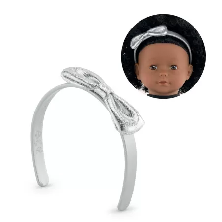 Corolle Silver headband for "ma Corolle" doll – vue 1 – Corolle Doll Clothes