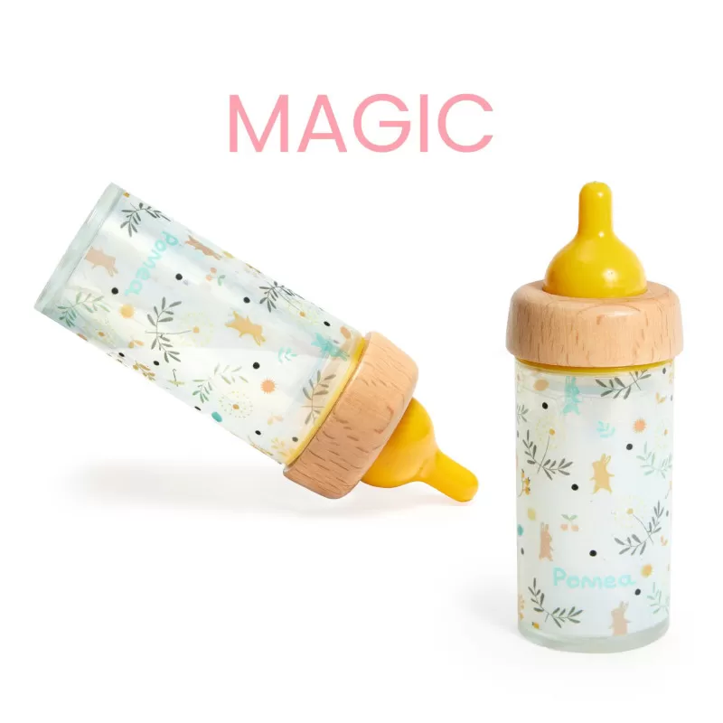 Djeco Poméa - Magic feeding bottle – vue 2 – Doll Accessories